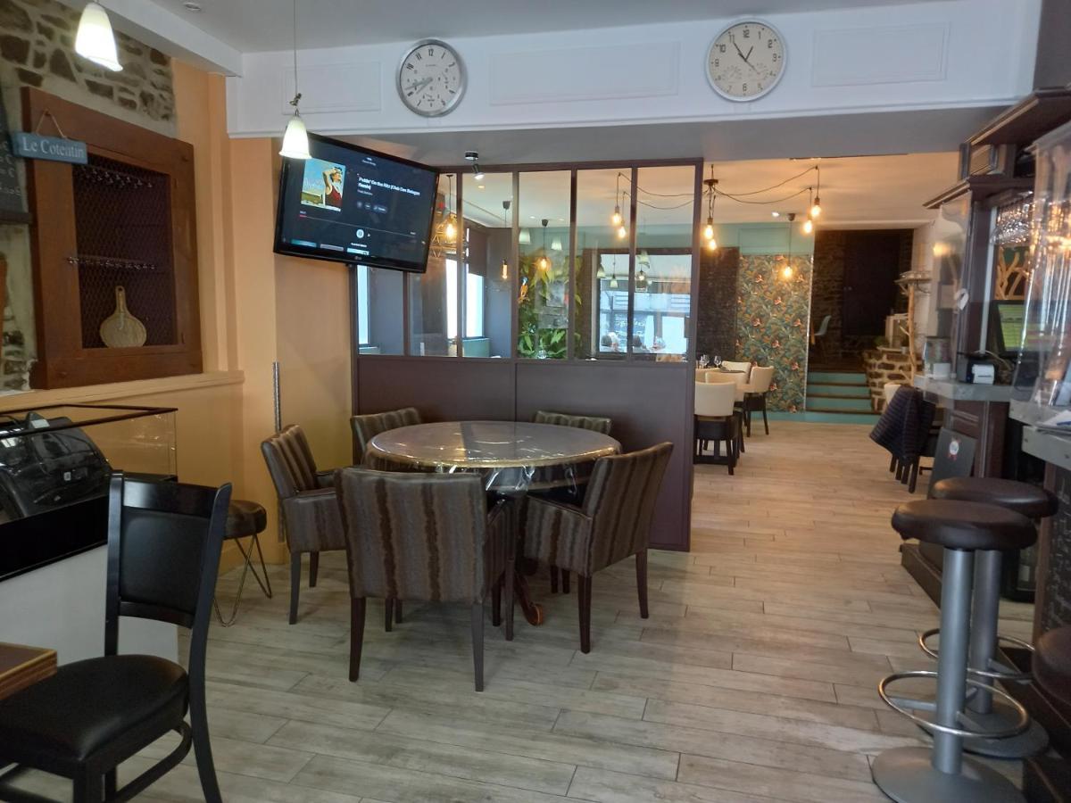 Le Cotentin Appart'Hotels & Restaurant Le Cot' Portbail Zewnętrze zdjęcie