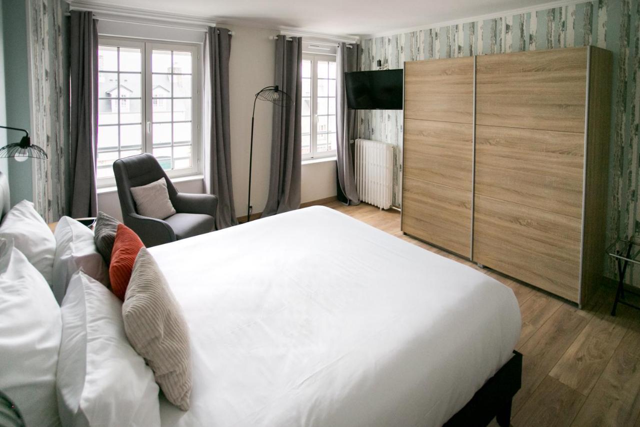 Le Cotentin Appart'Hotels & Restaurant Le Cot' Portbail Zewnętrze zdjęcie